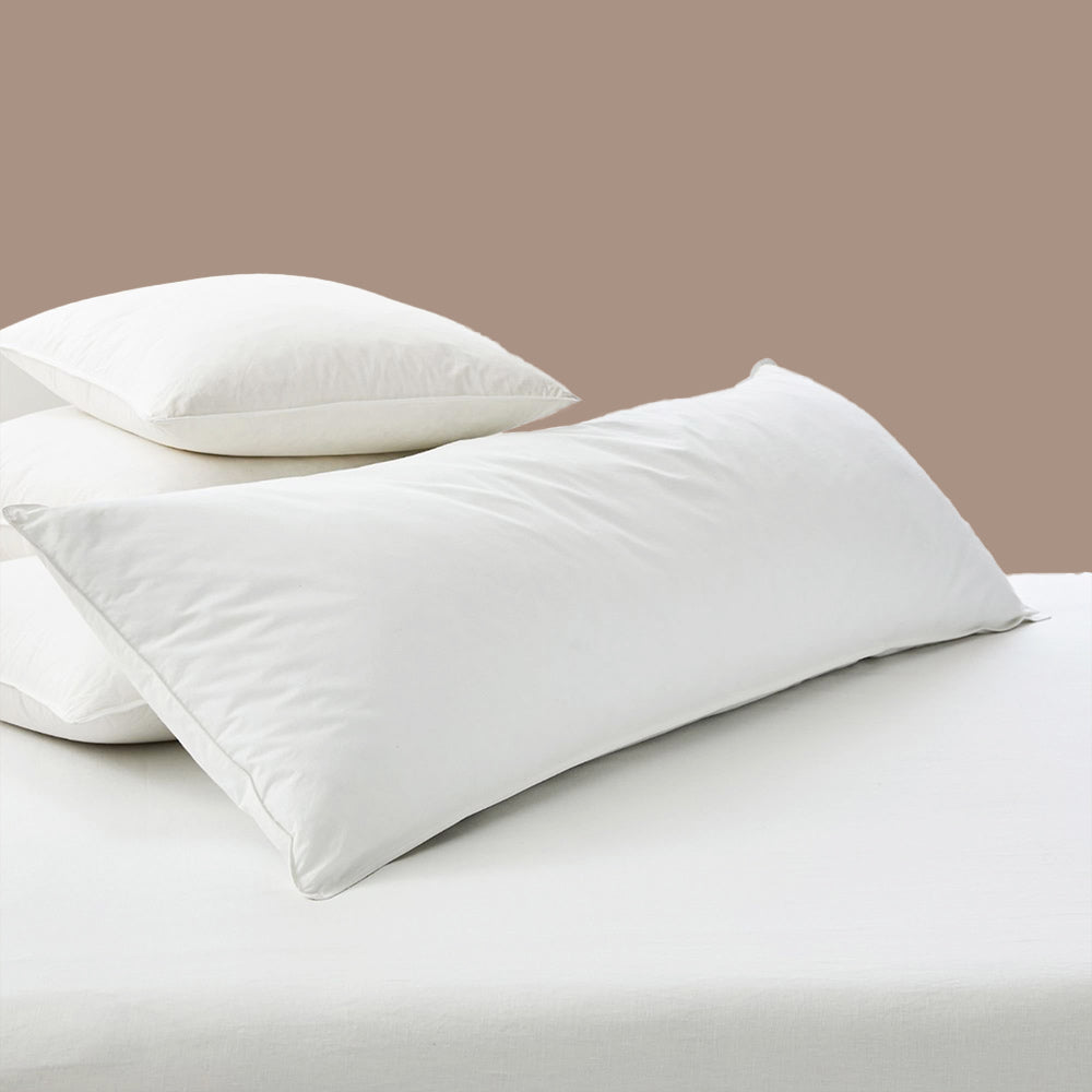 White Goose Throw Pillow